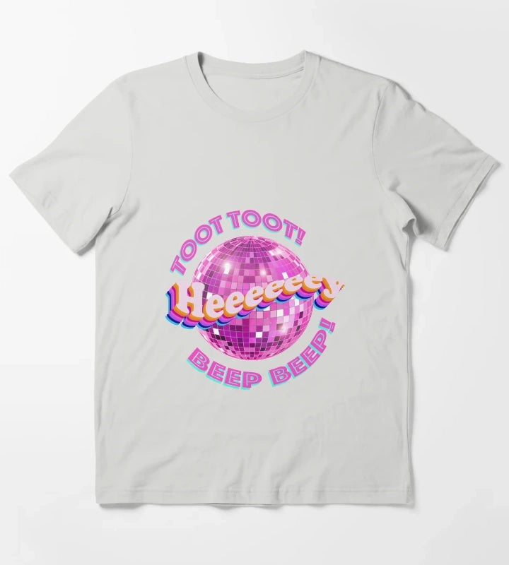 toot toot beep beep T-Shirt Light Grey