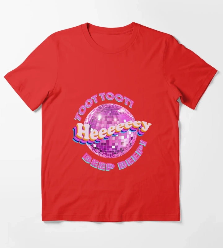 toot toot beep beep T-Shirt Red