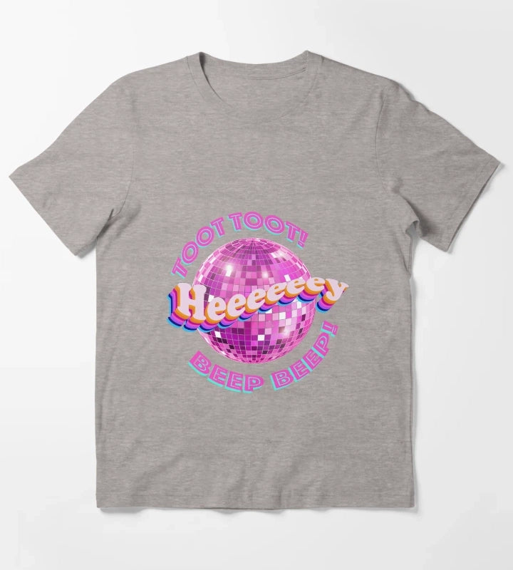toot toot beep beep T-Shirt Heather Grey
