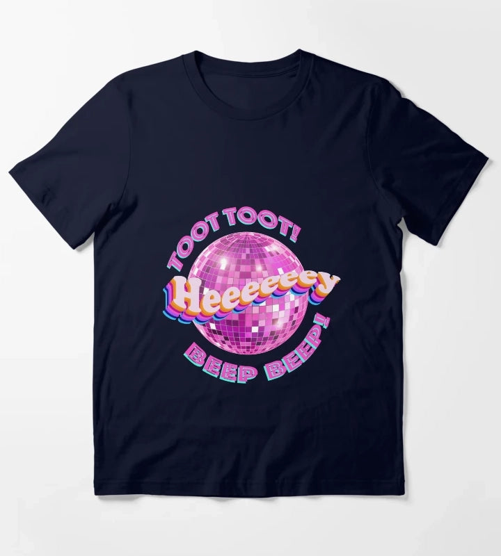 toot toot beep beep T-Shirt Navy