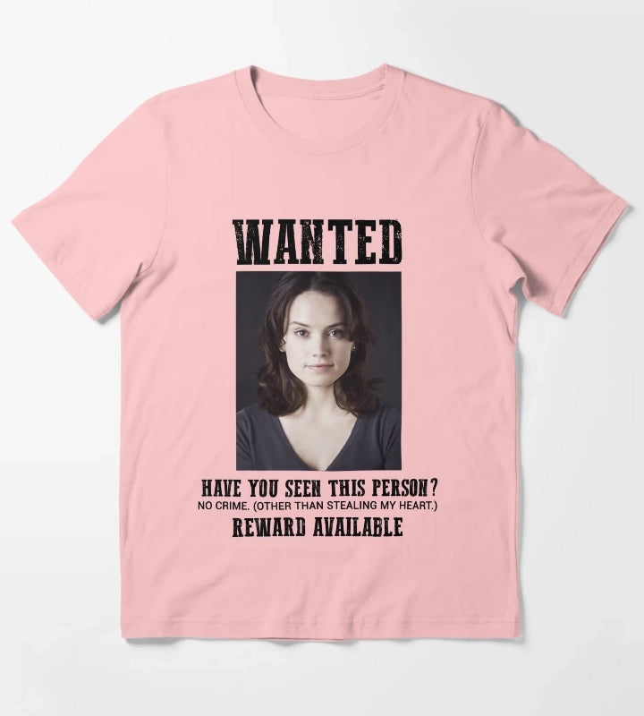 wanted daisy ridley T-Shirt Dark Grey