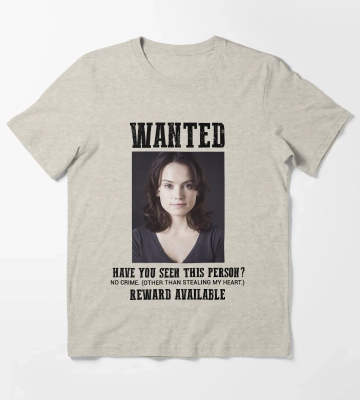 wanted daisy ridley T-Shirt Cream