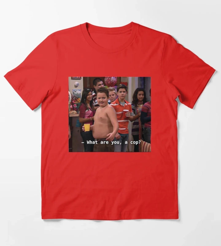 what are you a cop T-Shirt Red