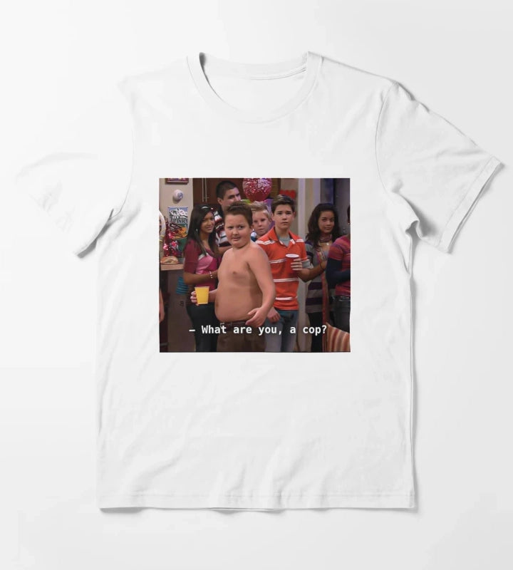 what are you a cop T-Shirt White