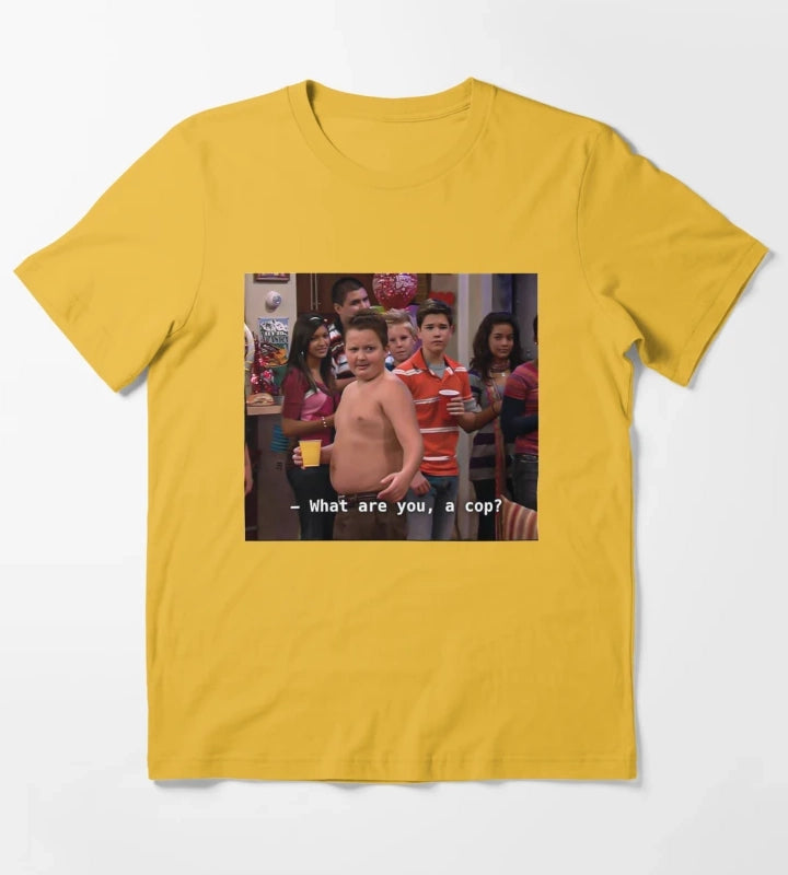 what are you a cop T-Shirt Yellow