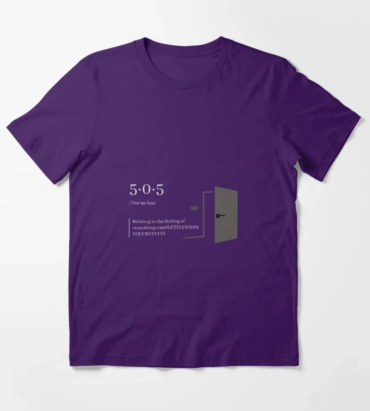 whats 505 T-Shirt Purple