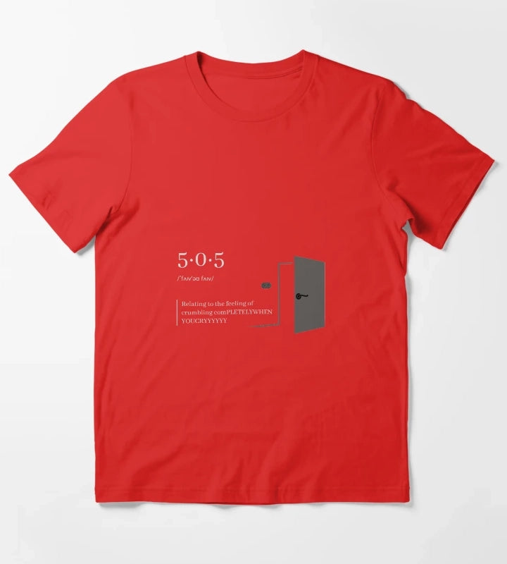 whats 505 T-Shirt Red