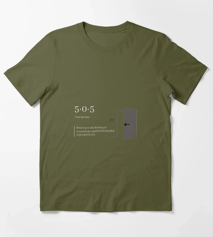 whats 505 T-Shirt Olive Green