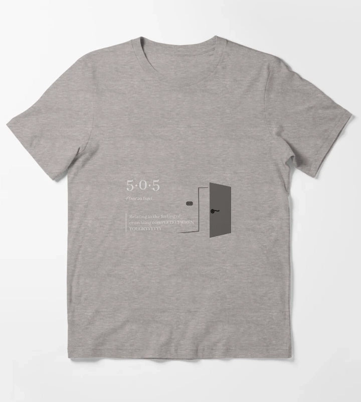 whats 505 T-Shirt Heather Grey