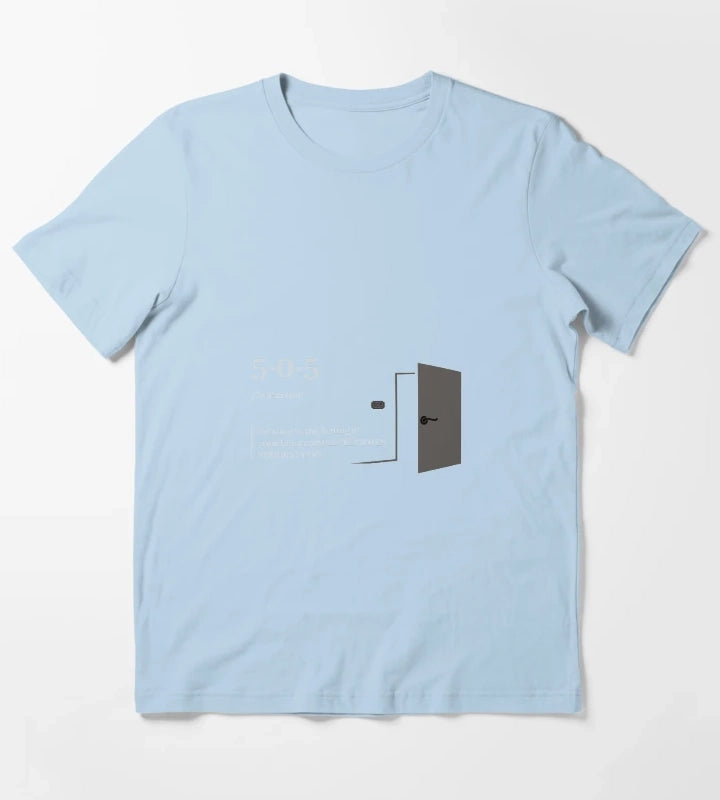 whats 505 T-Shirt Sky Blue