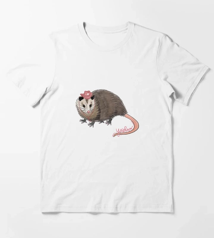 yeehaw possum T-Shirt White