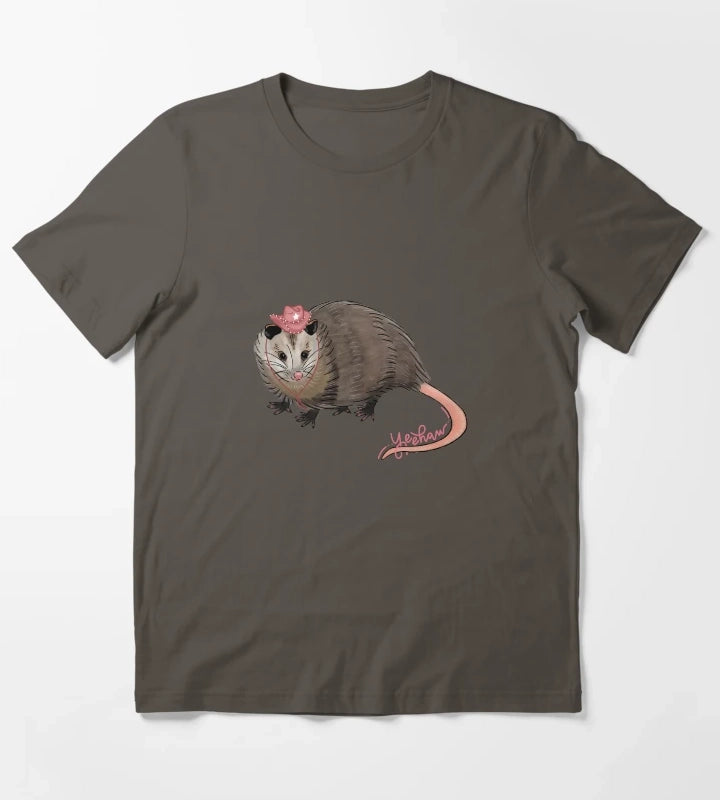 yeehaw possum T-Shirt Dark Grey