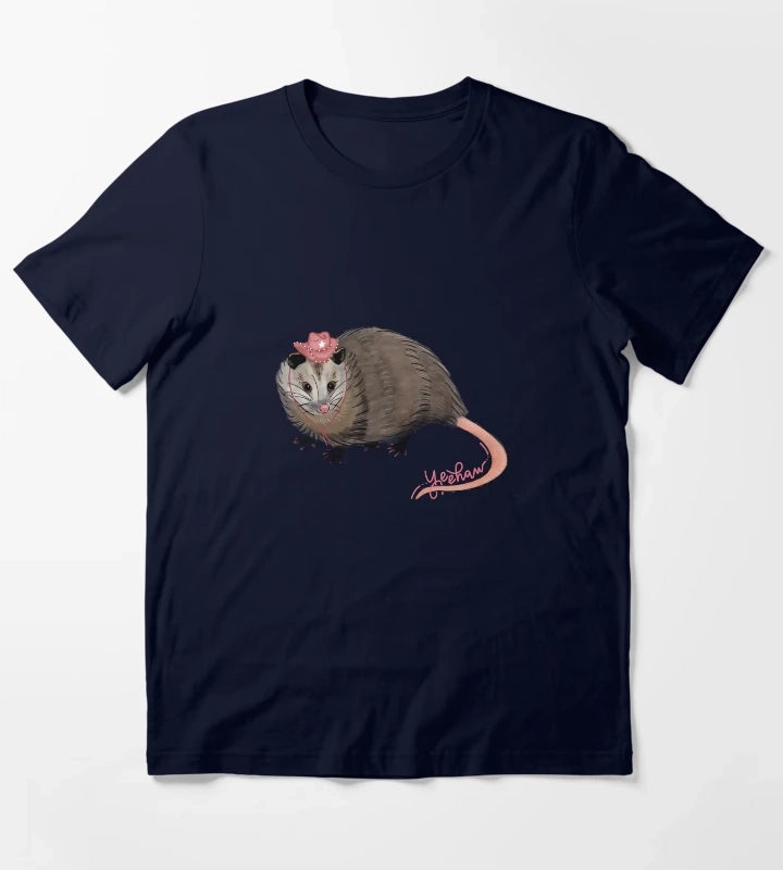 yeehaw possum T-Shirt Navy