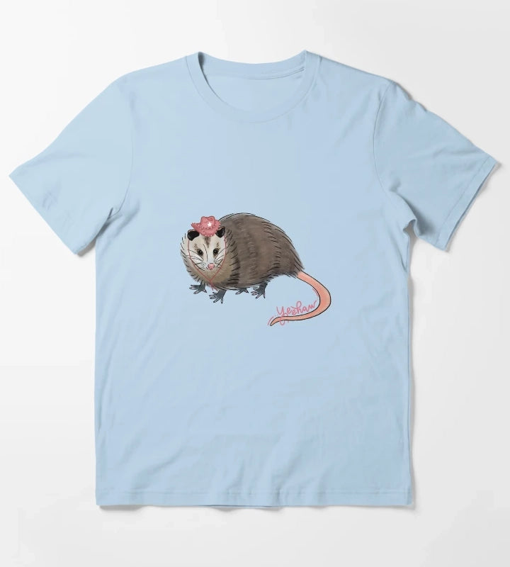 yeehaw possum T-Shirt Sky Blue