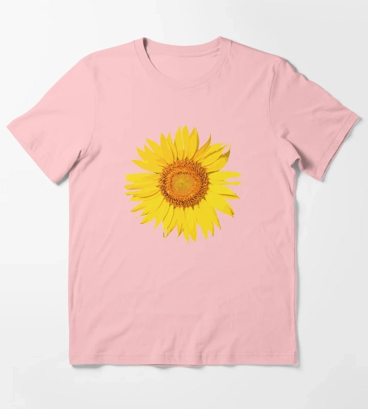 yellow daisy T-Shirt Dark Grey