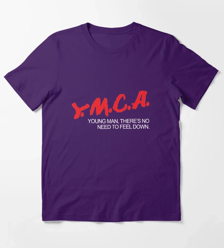 ymca T-Shirt Purple