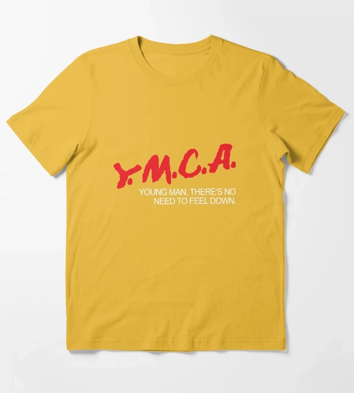 ymca T-Shirt Yellow