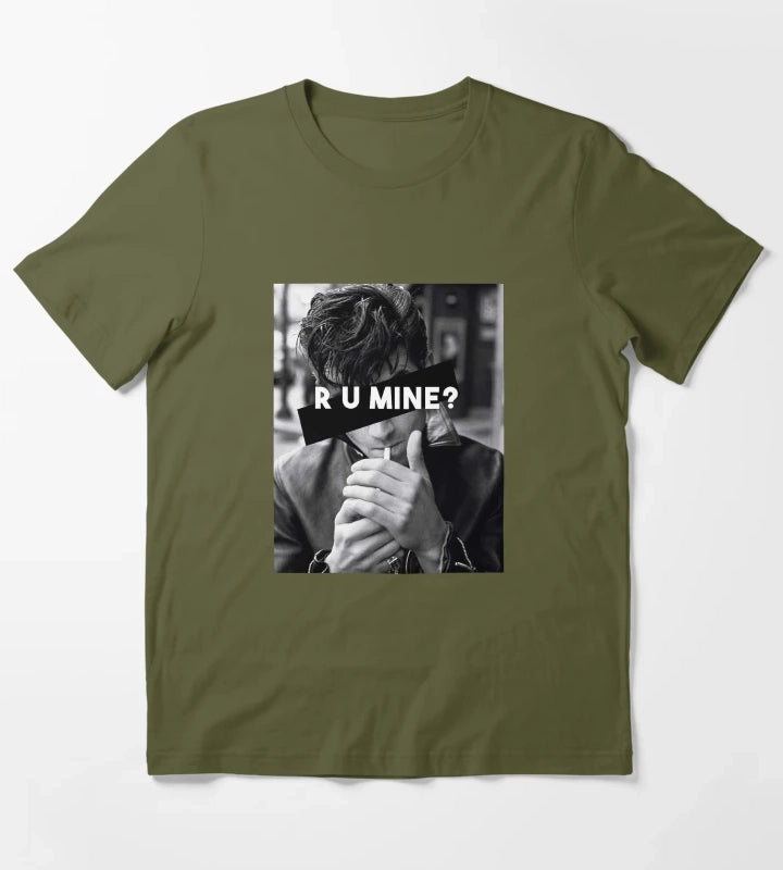 you mine T-Shirt Olive Green