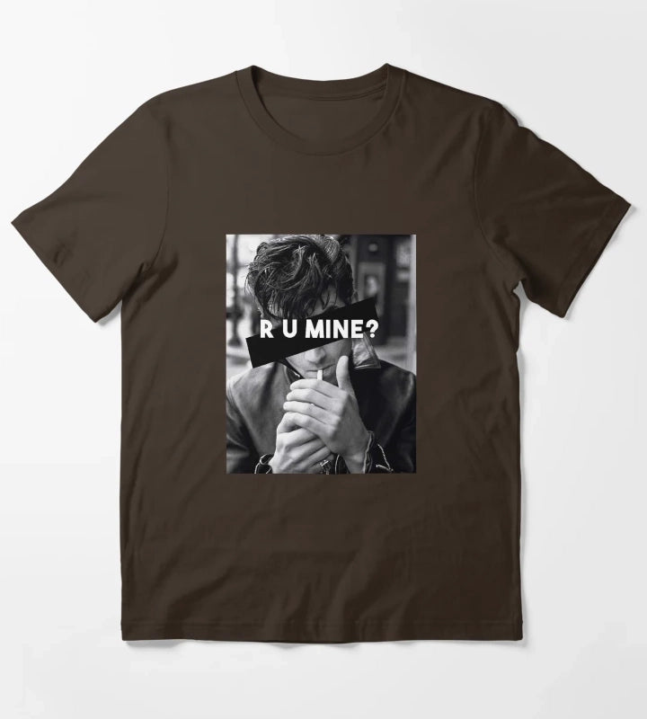 you mine T-Shirt Brown